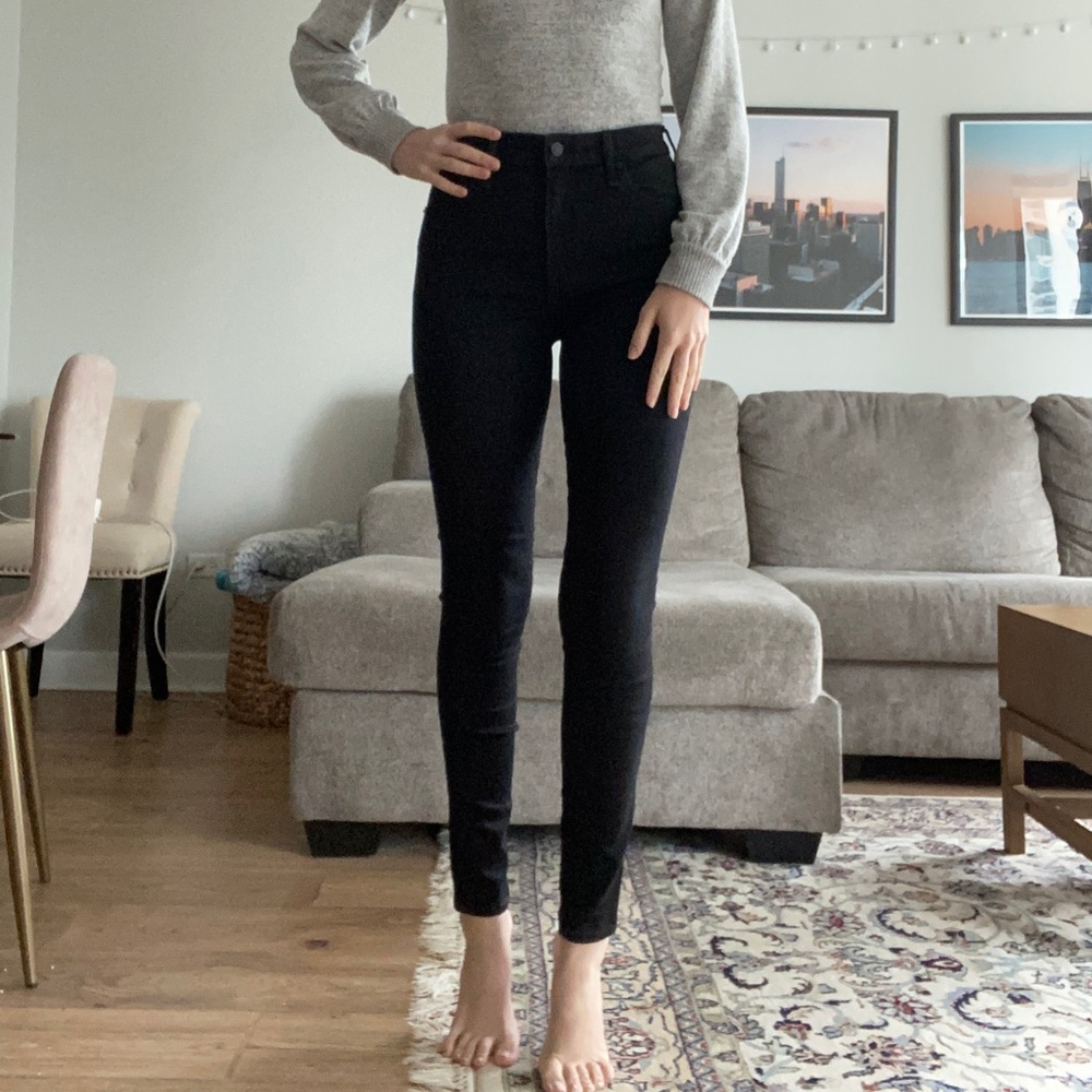 Abercrombie and Fitch black skinny jeans